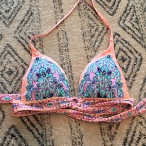 Victoria’s Secret Patterned Bikini Top | VS Swim